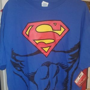 Superman shirt with cape Superman